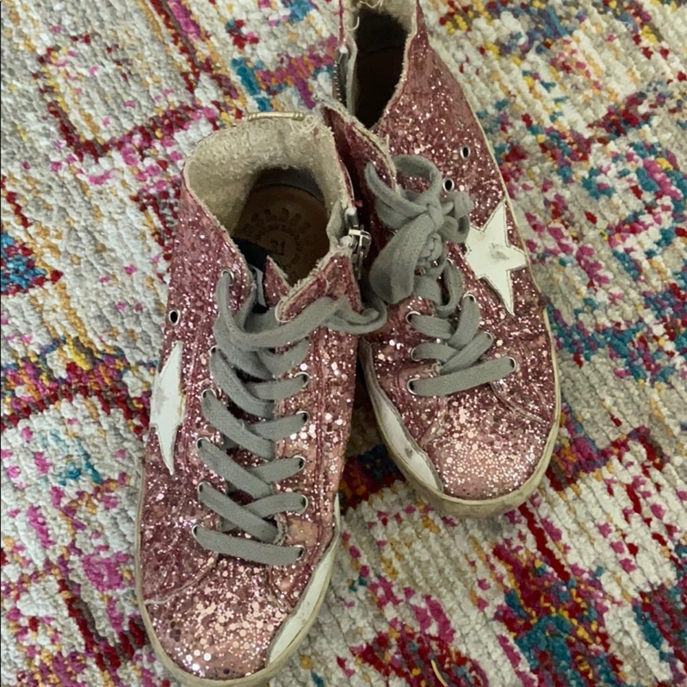 Kids golden goose high top